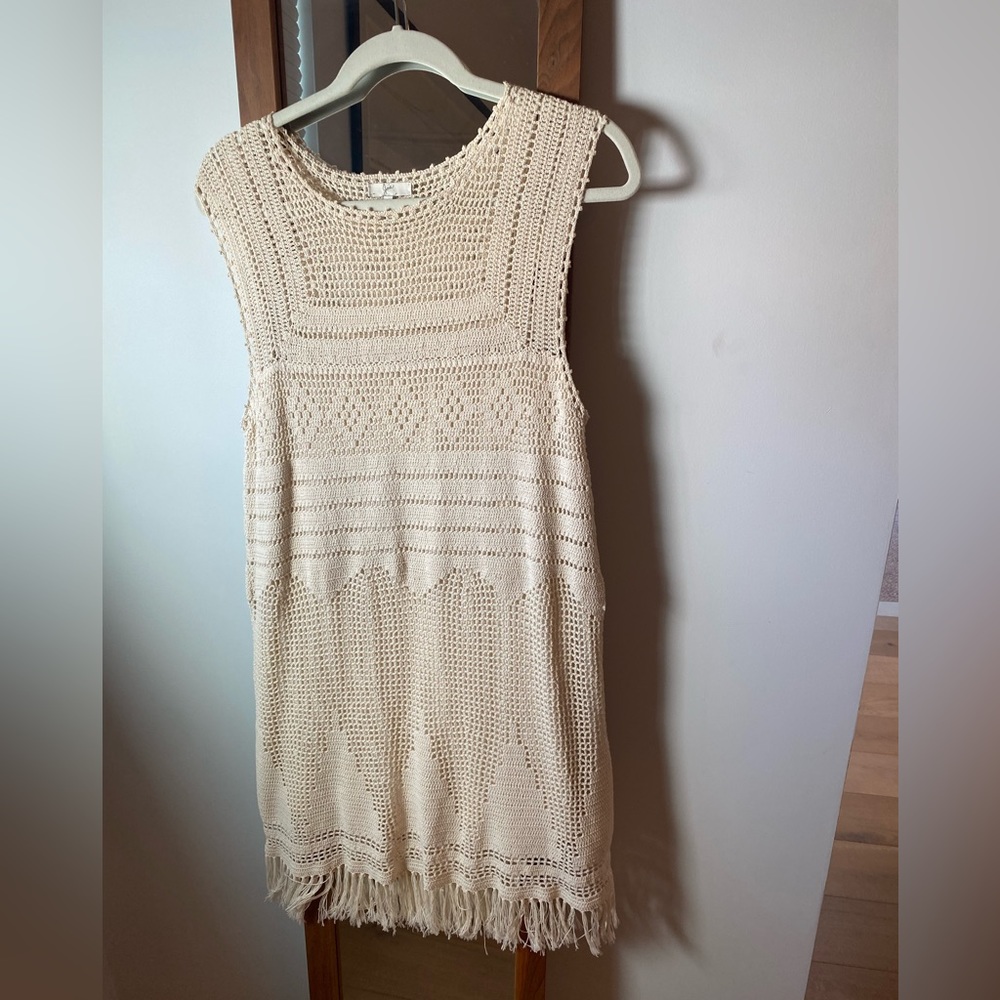 Joie Macrame dress